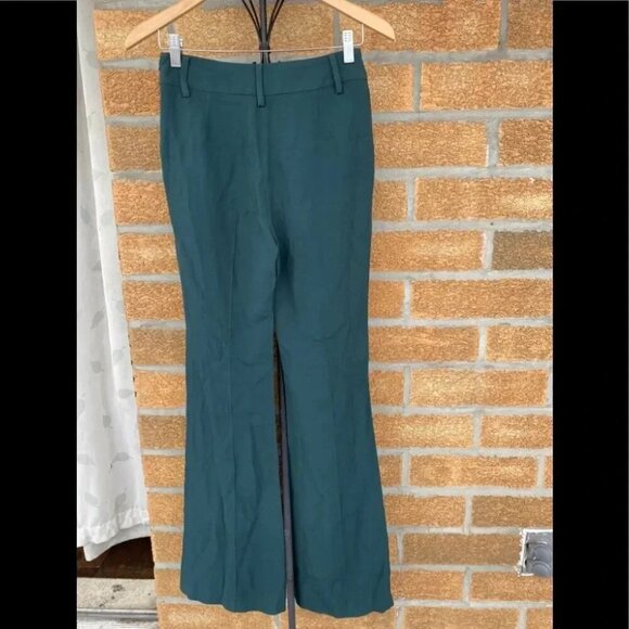 Les copains green teal atrovirens trousers size 2 - Picture 5 of 14
